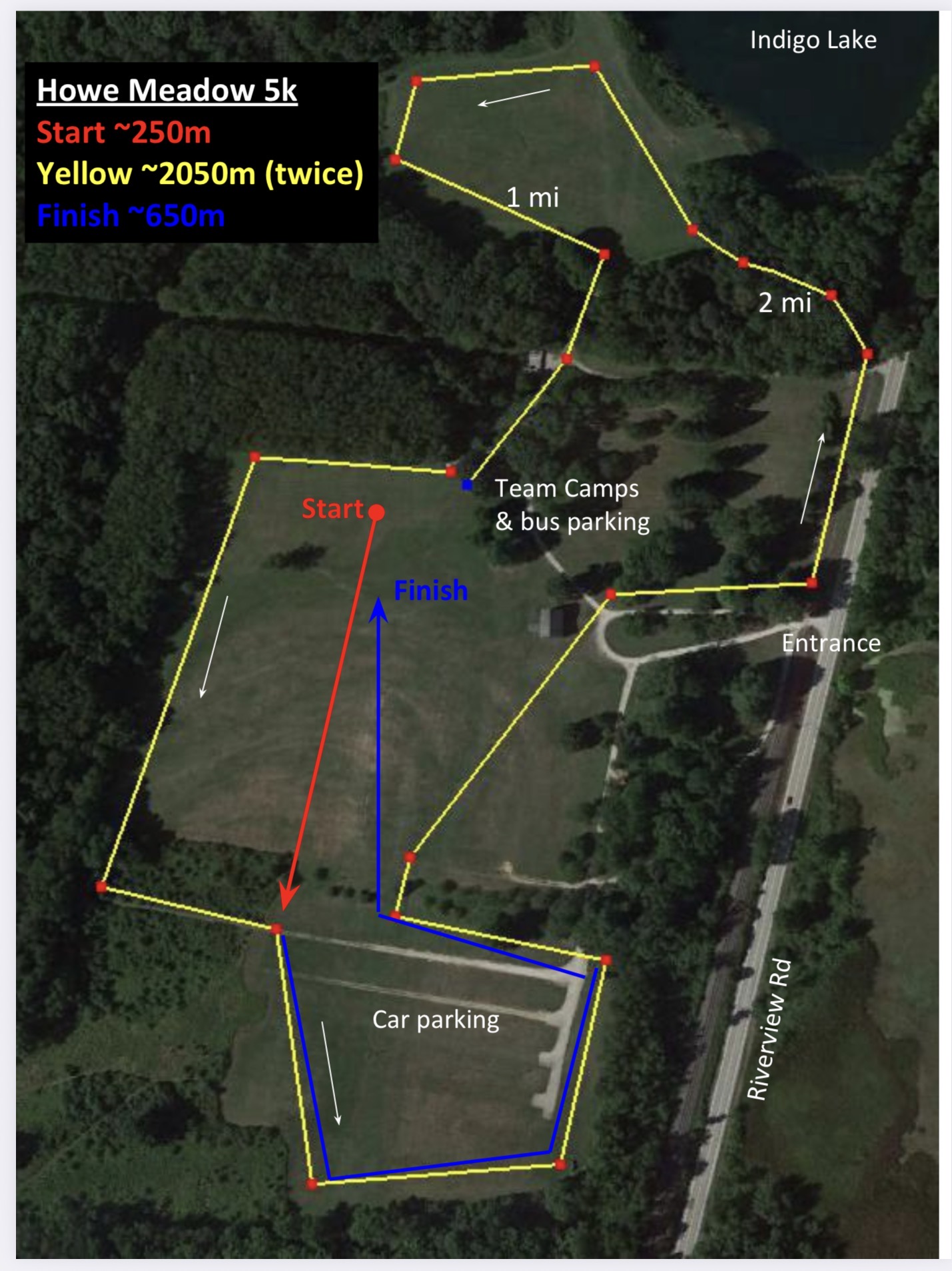 Course map reference
