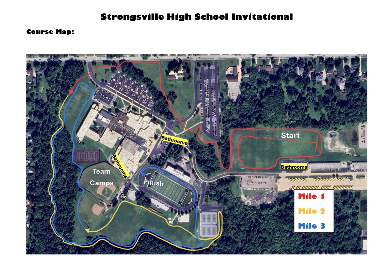 Course map reference