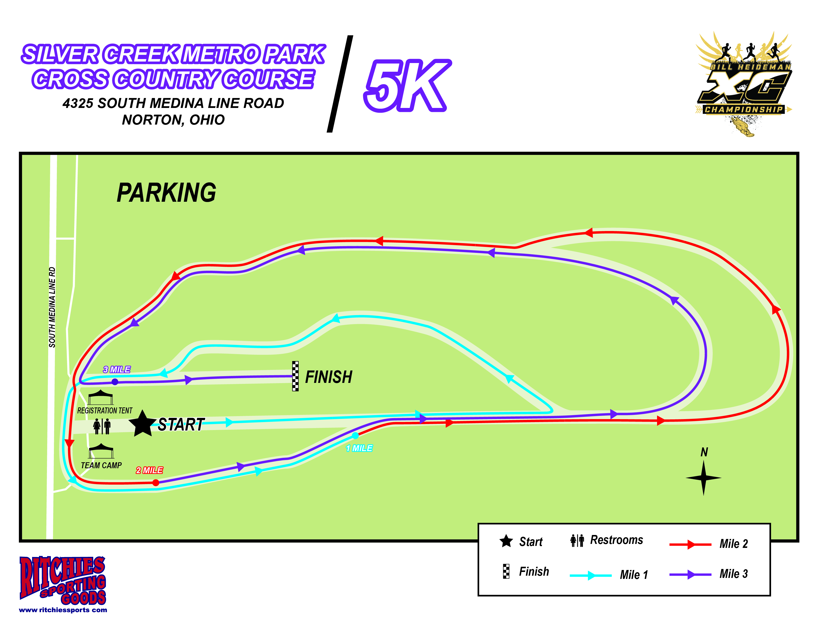 Course map reference