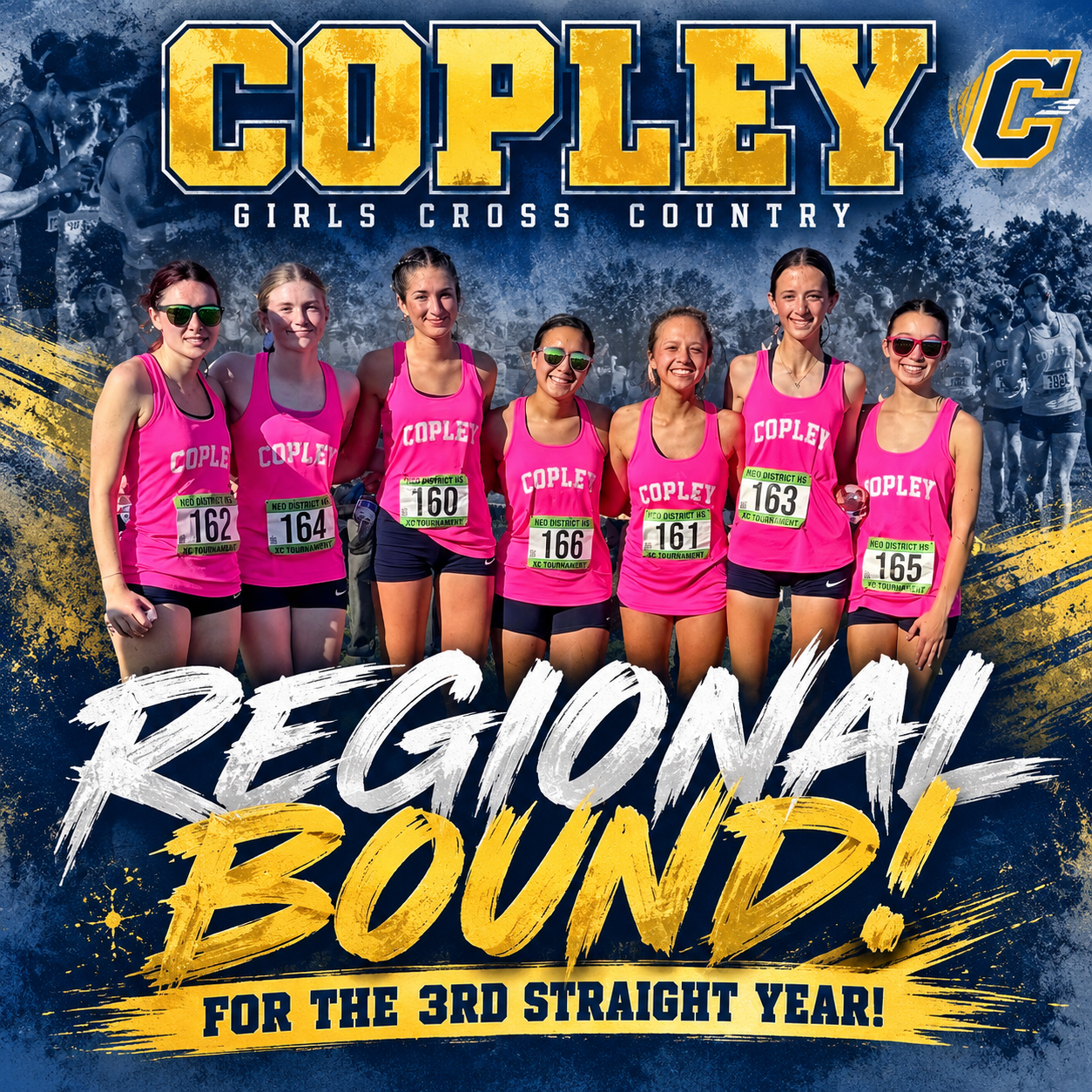 Girls Qualify for Regionals for the 3rd Straight Season!